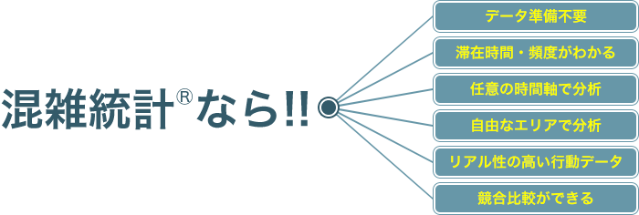 混雑統計®なら