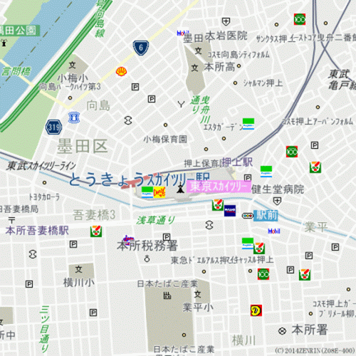 道路地図(標準)