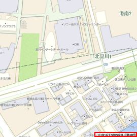 WEBでもゼンリンの著作権許諾付き